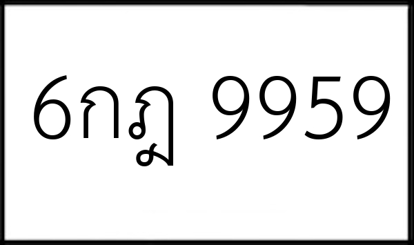 6กฎ 9959